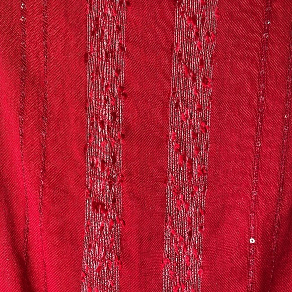 Red Tommy Bahama scarf - Picture 4 of 6